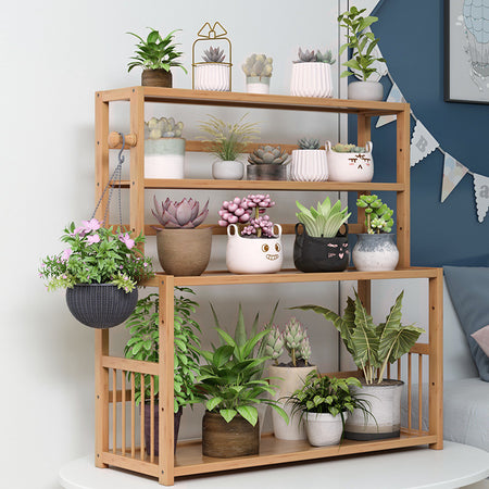 Desktop Flower Shelf – Home & Office Storage