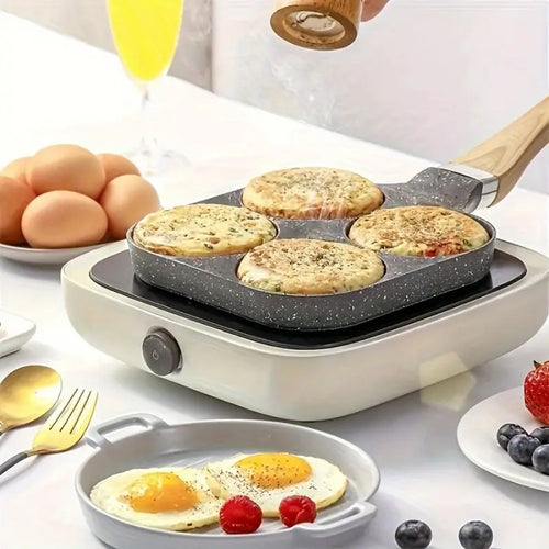 Load image into Gallery viewer, Egg Pan, 4 Cup Egg Pans Nonstick
