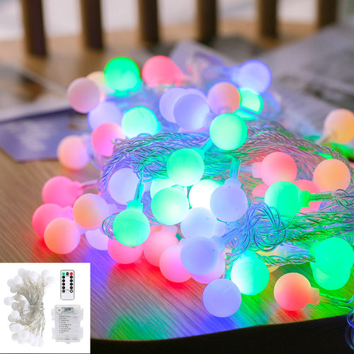 Load image into Gallery viewer, Led Usb Remote Control Battery Small Ball Lights Christmas Home Decor
