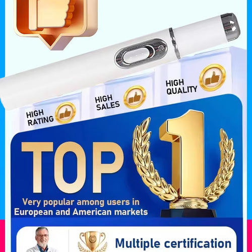 Load image into Gallery viewer, Wart Care Tools，Hot Selling Blue Light Pen to Solve Body Warts
