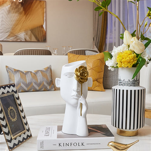 Load image into Gallery viewer, Vase Decoration Art Light Luxury Home Decoration
