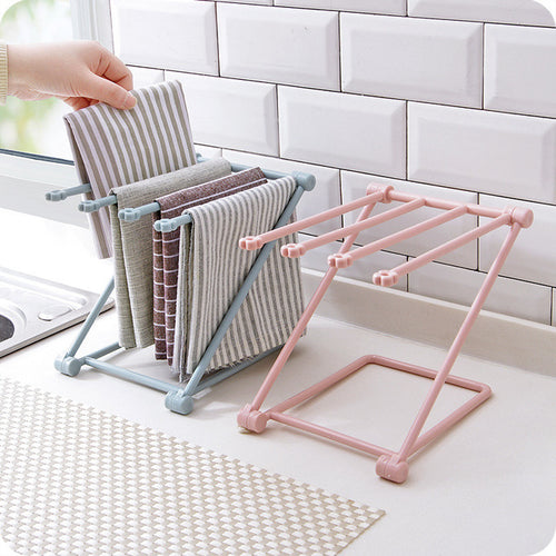 Load image into Gallery viewer, Foldable Dishcloth Shelf Kitchen Accessories Gadget Organizer
