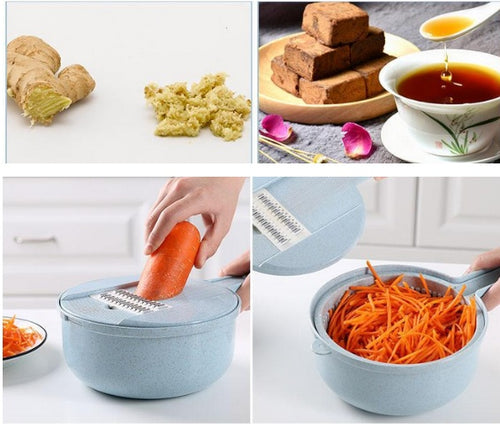 Load image into Gallery viewer, 8 In 1 Mandoline Slicer Vegetable Slicer
