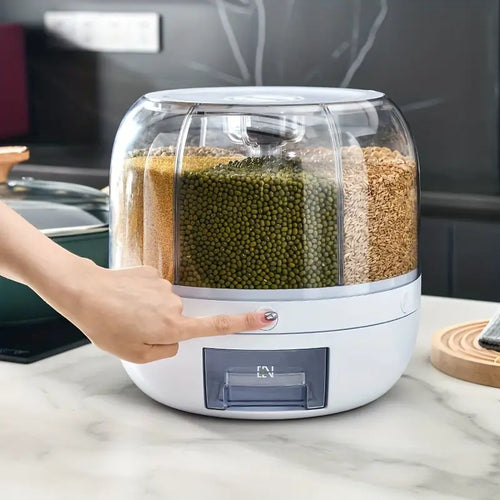 Load image into Gallery viewer, Large-Capacity Rotating Rice Dispenser
