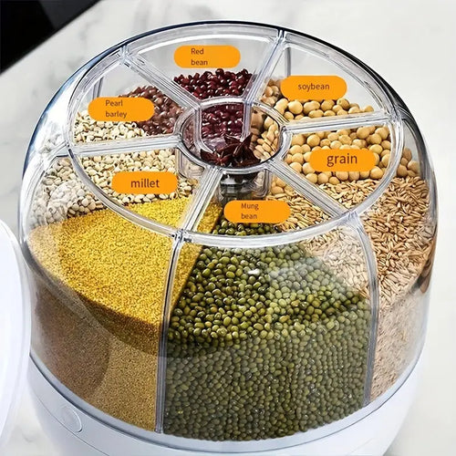 Load image into Gallery viewer, Large-Capacity Rotating Rice Dispenser
