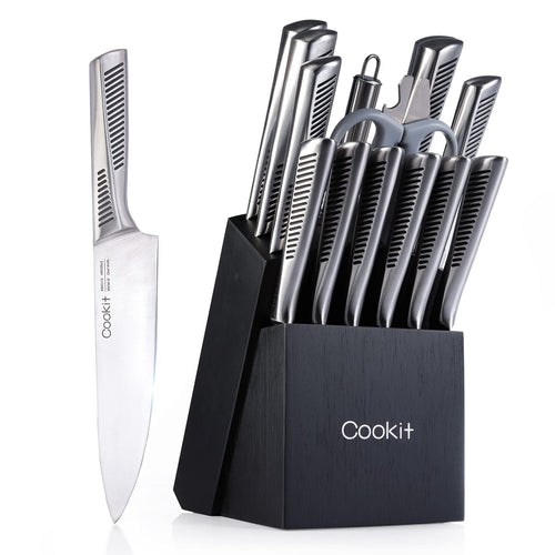 Load image into Gallery viewer, 15 Piece Knife Sets with Block
