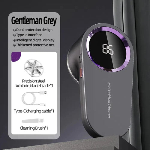 Load image into Gallery viewer, Lint Remover USB Charging Electric Pellet Machine Hair Ball Lint Trimmer Portable Electric Clothes Lint Machine High-Speed Moto
