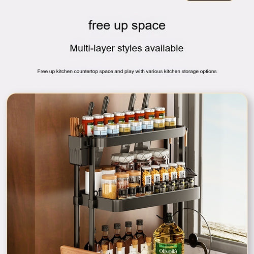 Load image into Gallery viewer, Kitchen Rack For Seasoning Multi-layer Storage Kitchen Supplies
