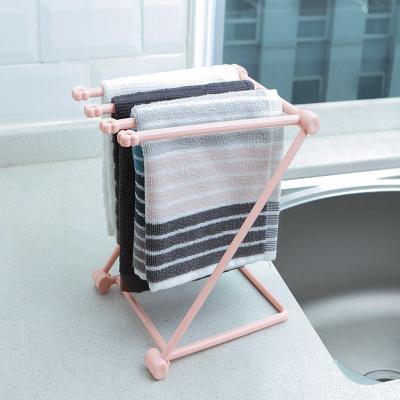 Load image into Gallery viewer, Foldable Dishcloth Shelf Kitchen Accessories Gadget Organizer

