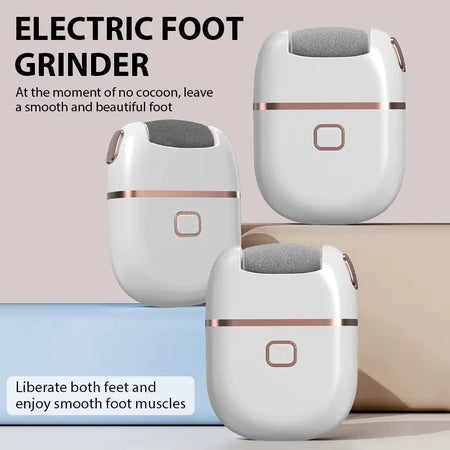 Rechargeable Electric Foot Grinder Dead Skin Remover Calluses Feet Scrubber Electric Foot File Dry Dead Cracked Foot Care Repair