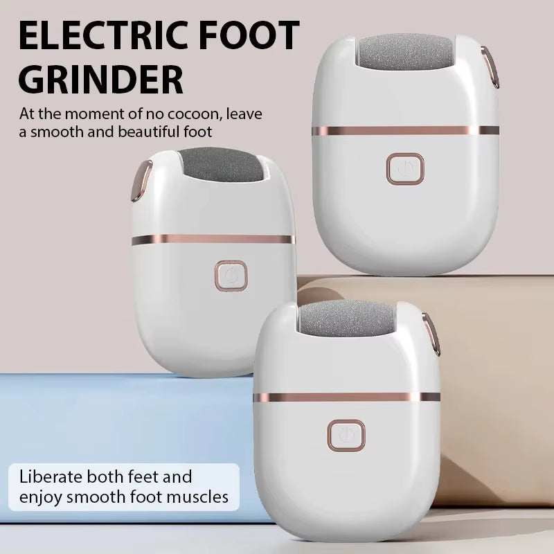 Rechargeable Electric Foot Grinder Dead Skin Remover Calluses Feet Scrubber Electric Foot File Dry Dead Cracked Foot Care Repair