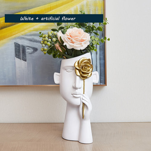 Load image into Gallery viewer, Vase Decoration Art Light Luxury Home Decoration

