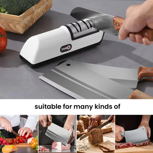 Load image into Gallery viewer, 2-Stage Electric Home Knife Sharpener
