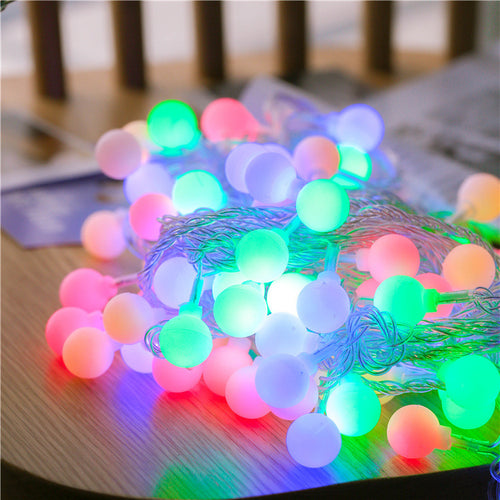 Load image into Gallery viewer, Led Usb Remote Control Battery Small Ball Lights Christmas Home Decor
