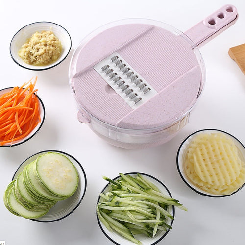 Load image into Gallery viewer, 8 In 1 Mandoline Slicer Vegetable Slicer
