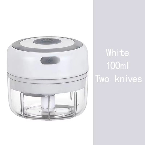 Load image into Gallery viewer, Multifunctional Electric Garlic Chopper 100/250Ml Portable Vegetable Grinder Onion Mixer Mashing Machine for Kitchen
