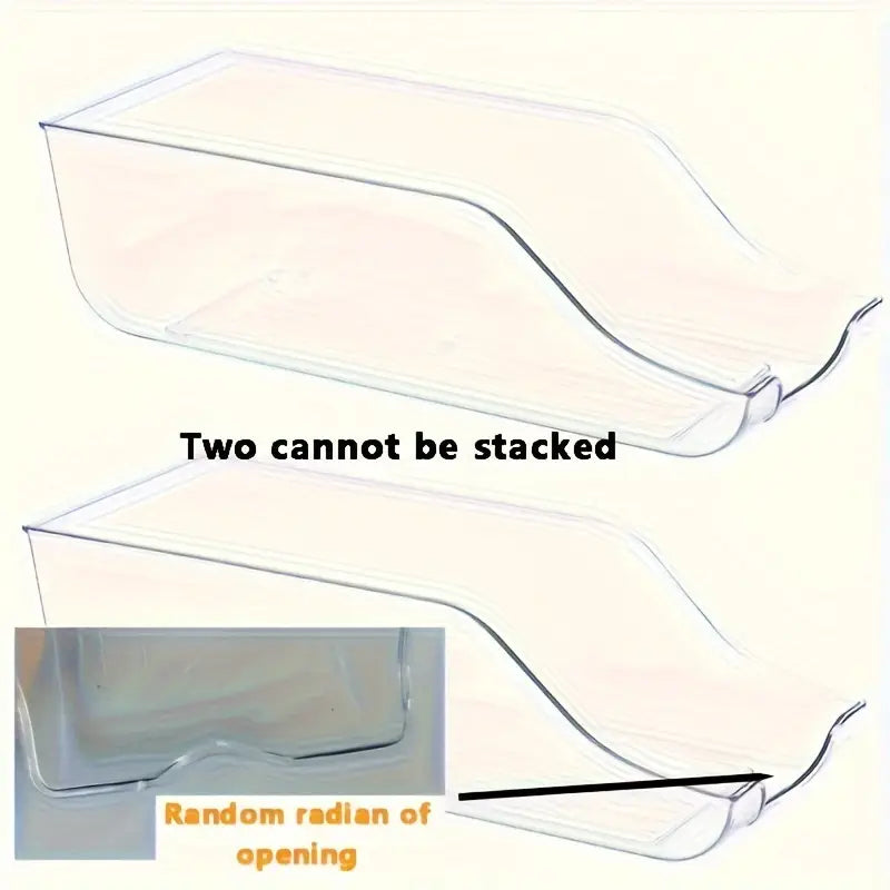 2pcs Clear Stacking Can Dispenser