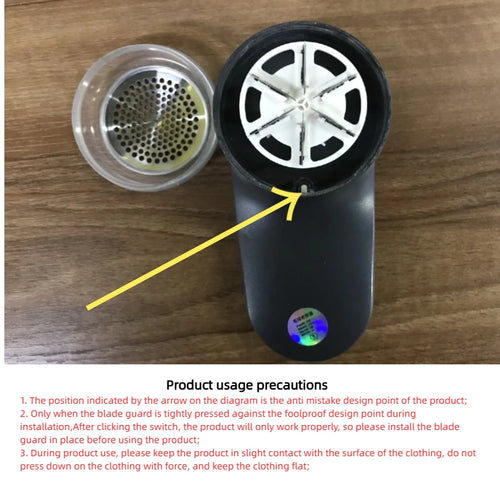 Load image into Gallery viewer, Lint Remover USB Charging Electric Pellet Machine Hair Ball Lint Trimmer Portable Electric Clothes Lint Machine High-Speed Moto
