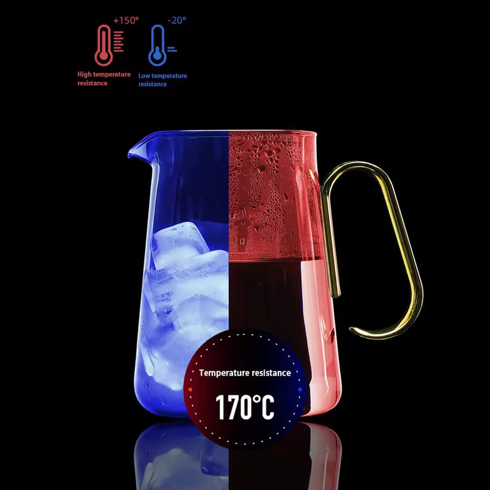 Magnetic Switch Glass Tea Maker