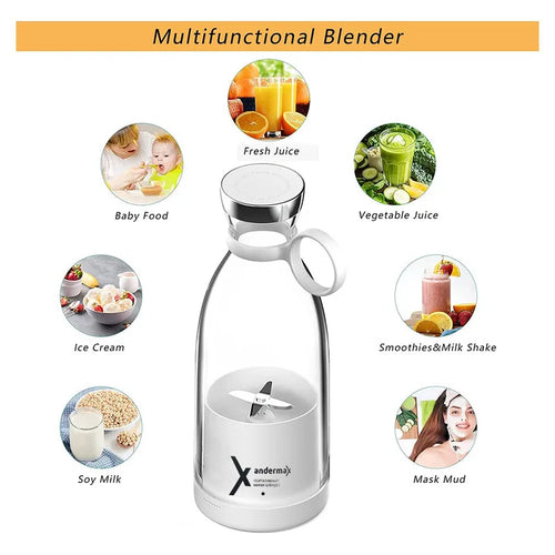 Load image into Gallery viewer, Portable Electric Juicer Blender Usb Mini Fruit Mixers Juicers Fruit Extractors Food Milkshake Multifunction Juice Maker Machine
