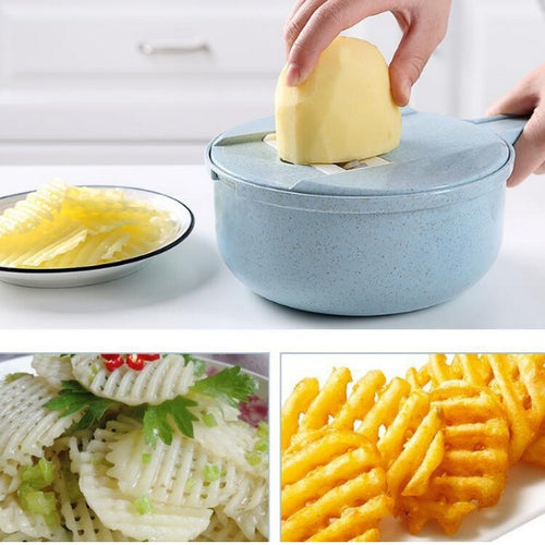 Load image into Gallery viewer, 8 In 1 Mandoline Slicer Vegetable Slicer
