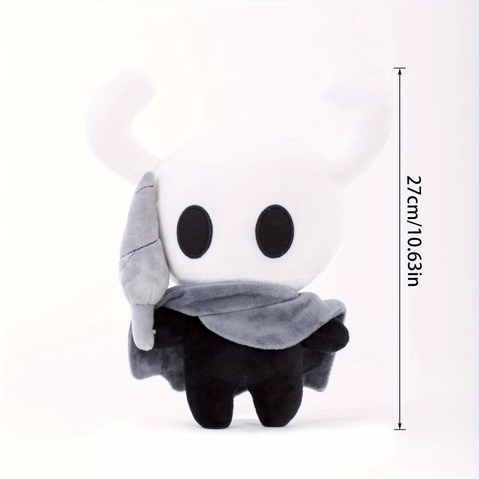 10.63Inch Hollow Knight Plush Toy Soft Stuffed Animal Cartoon Game Hollow Perfect Birthday Holiday Gift for Boys Collection Toys