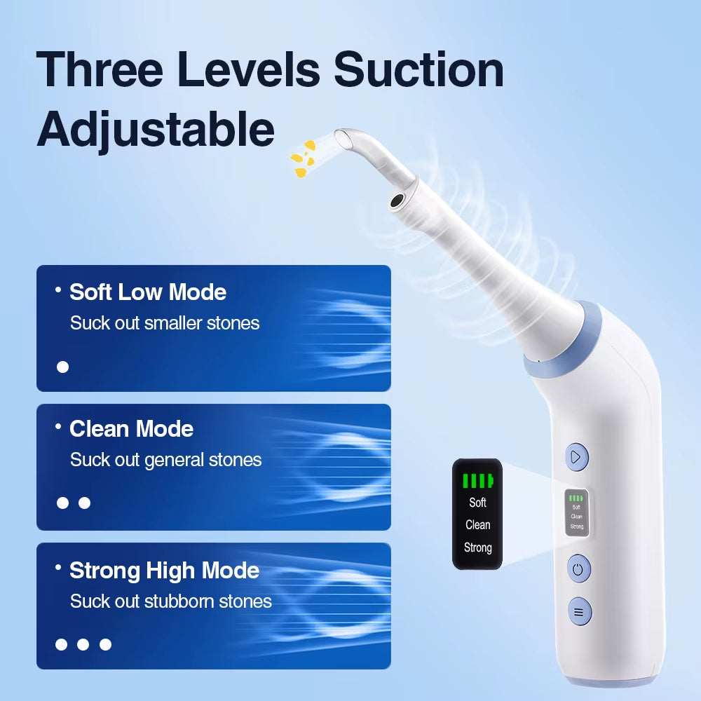 Visible Tonsil Stone Remover with 300K HD Camera Tonsil Stone Removal Kit 3 Suction Modes Tonsil Stone Removal Oral Care Health