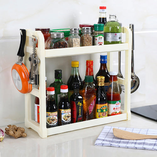Load image into Gallery viewer, Kitchen Storage Shelving Kitchen Supplies Storage Artifact Multilayer
