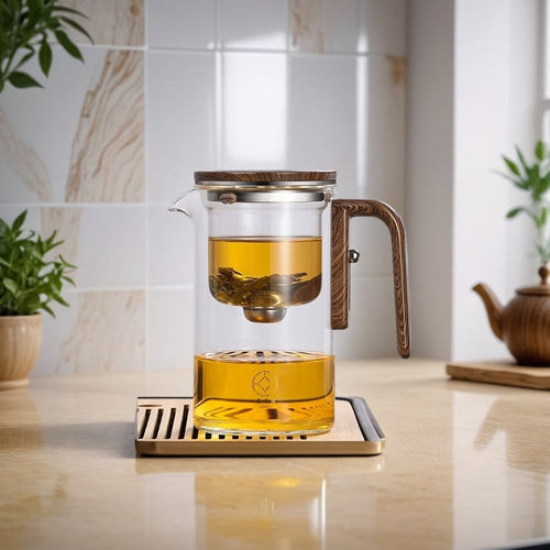 Load image into Gallery viewer, Magic Glass Teapot with Magnetic Switch
