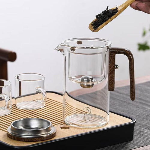 Load image into Gallery viewer, Magic Glass Teapot with Magnetic Switch
