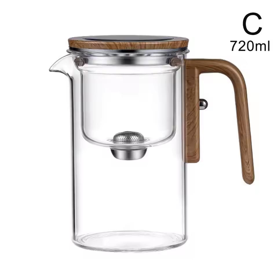 Magic Glass Teapot with Magnetic Switch