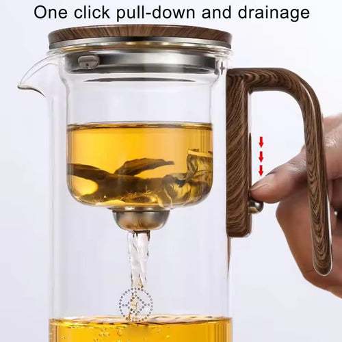 Load image into Gallery viewer, Magic Glass Teapot with Magnetic Switch
