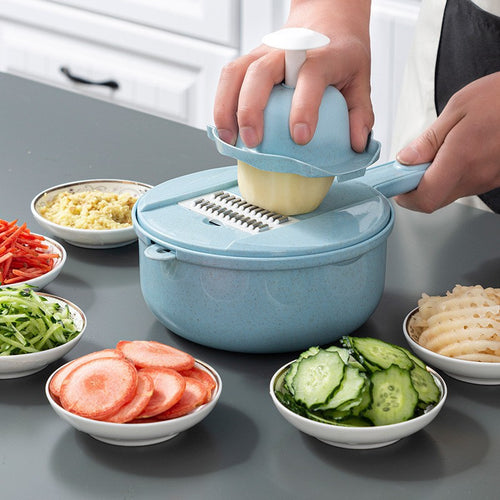 Load image into Gallery viewer, 12 In 1 Multi-Function Vegetable Slicer
