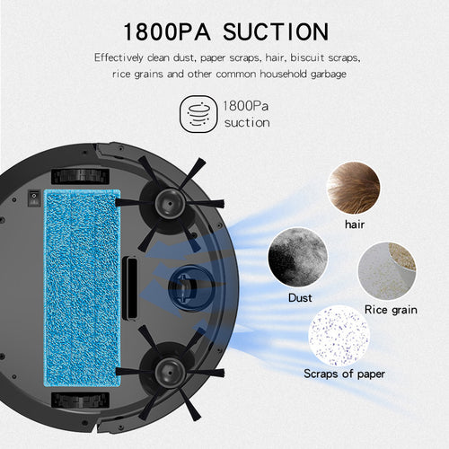Load image into Gallery viewer, High-Quality Intelligent Robot Vacuum Cleaner

