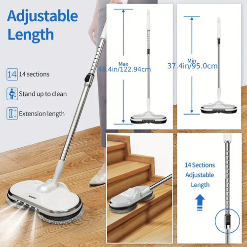 Load image into Gallery viewer, AlfaBot WS-24 Electric Spin Mop
