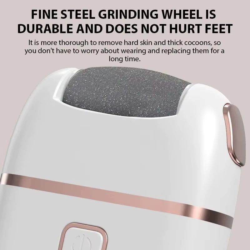 Rechargeable Electric Foot Grinder Dead Skin Remover Calluses Feet Scrubber Electric Foot File Dry Dead Cracked Foot Care Repair