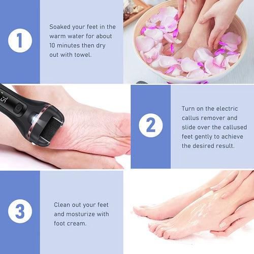 Load image into Gallery viewer, Electric Foot Sandpaper Foot File for Heels Grinding Pedicure Tools Professional Foot Care Tool Dead Hard Skin Callus Remover
