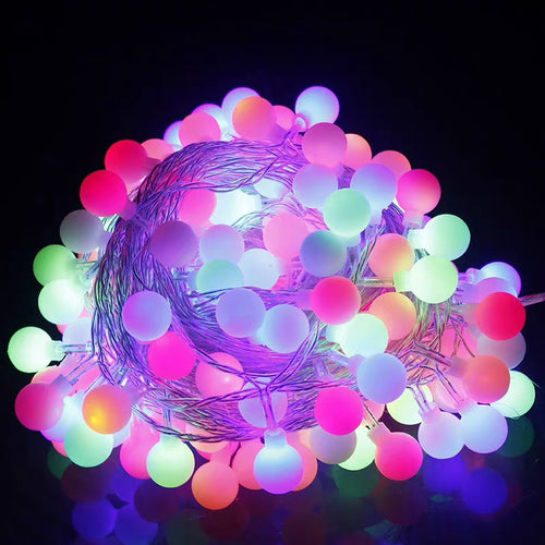 Load image into Gallery viewer, Led Usb Remote Control Battery Small Ball Lights Christmas Home Decor

