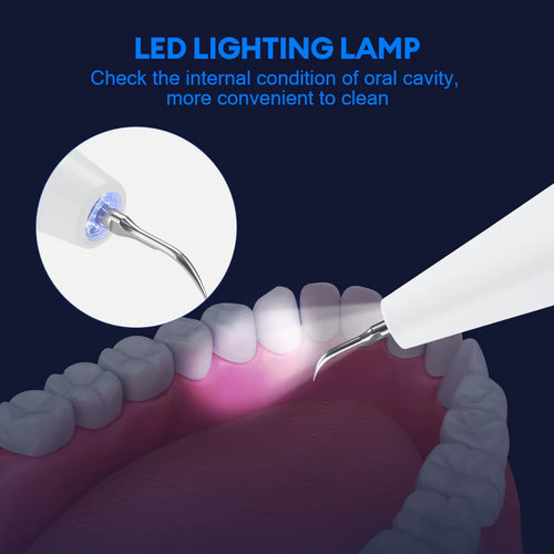 Load image into Gallery viewer, Ultrasonic Dental Scaler 3 Modes Oral Care Tartar Removal Calculus Remover Tooth Stain Cleaner Whitening Tool for Home Use
