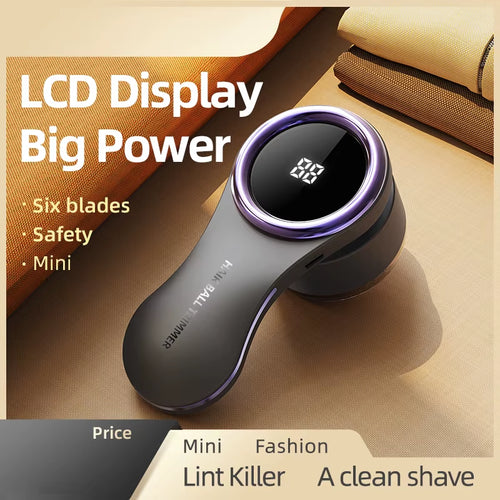 Load image into Gallery viewer, Lint Remover USB Charging Electric Pellet Machine Hair Ball Lint Trimmer Portable Electric Clothes Lint Machine High-Speed Moto
