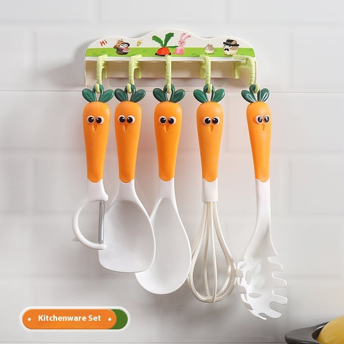 Load image into Gallery viewer, Carrot Kitchen Tools Suit With Storage Hook
