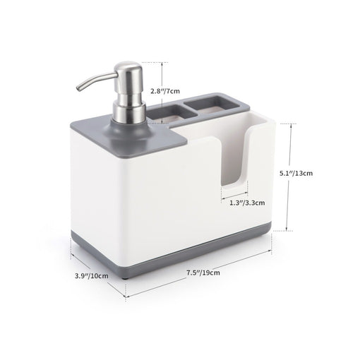 Load image into Gallery viewer, Kitchen Cleaning Utensils Storage Soap Dispenser
