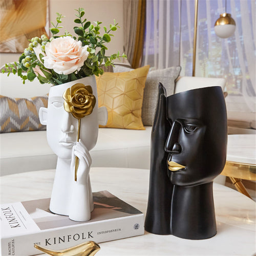 Load image into Gallery viewer, Vase Decoration Art Light Luxury Home Decoration
