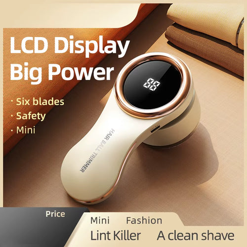 Load image into Gallery viewer, Lint Remover USB Charging Electric Pellet Machine Hair Ball Lint Trimmer Portable Electric Clothes Lint Machine High-Speed Moto
